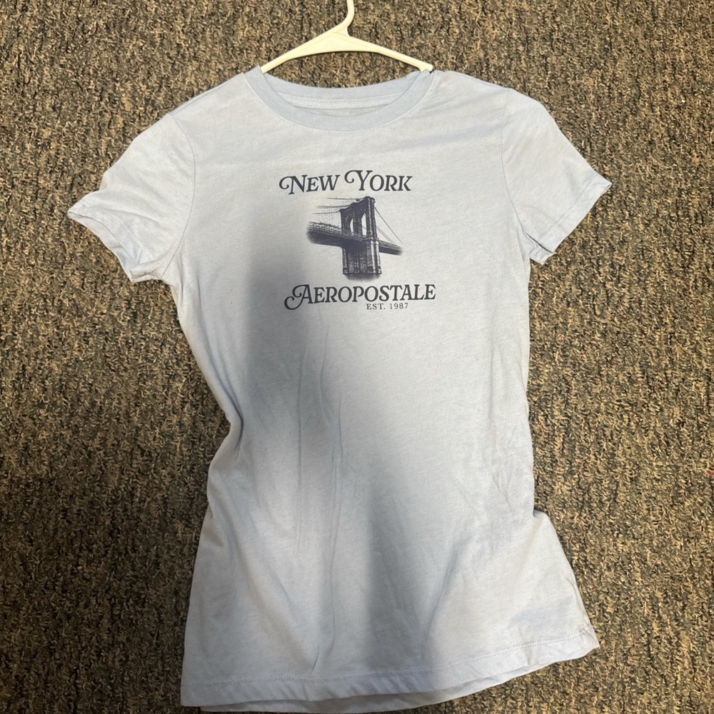 Aeropostale light blue tee